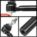 A-Premium 2 x Front Outer Tie Rod Ends, Compatible with Chevy Silverado 1500 14-19, Tahoe/Suburban 15-20 & GMC Sierra 1500 14-18, Sierra 1500 Limited 19, Yukon (XL) 15-20 & Cadillac Escalade 15-20