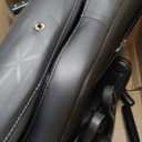 DUMOS Computer Gaming Chair with Flip-up Armrest, Ergonomic Office Desk Chair with Headrest for Adults and Teenagers, Height Adjustable Video Game Chair with Lumbar Pillow, Dark Grey