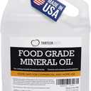 Thirteen Chefs Mineral Oil - 128oz Food Grade Conditioner for Wood Cutting Board, Countertop & Butcher Block, Lubricant for Knife or Meat Grinder - Safe USP Finish on Marble, Soapstone
