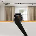 SCON Track Rails, Recessed Magnetic Track Lighting Kit, Easy Install Aluminum Rail System for Flush Mount LED Heads, for Magnetic Lamp Heads for Kitchen, Living Room, Office, Shop (3.3FT/39.4") (39.4'' Length (1 Pack))