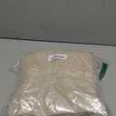 LAMIT Light Filtering Linen Curtains 72 Inches Long for Bedroom, Linen Textured Semi Sheer Back Tab and Rod Pocket Boho Drapes for Window/Living Room, Linen, 2 Panels, 34 x 72 Inch