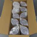 JOLLY CHEF 100 Pack Plastic Champagne Flutes Disposable 4.5 oz Clear Plastic Champagne Glasses Suitable for Wedding, Thanksgiving Day, Christmas