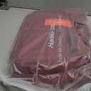 Hanke Underseat Carry On luggage Bags for Travel, Foldable Travel Bags for Women, Soft Lightweight Personal Item Travel Bag Small Carry On Bags for Airplanes, Travel Tote Bags for Women Men.Burgundy