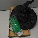 Halloween Witch Costume Set – Witch Hat, Green Claw Gloves & Glasses – 4pcs Dress-Up Kit for Cosplay & Party Fun