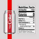 Diet Coke Soda Soft Drink, 12 fl oz, 12 Pack BBD: 08/11/25
