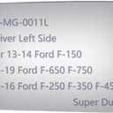 JZSUPER Rearview Towing Mirror Glass for 2008-2020 Ford F250 F350 F450 Super Duty 2016-2021 F650 F750 2013-2014 F150 Pickup Truck Convex Replacement (Lower & Driver Left Side)