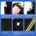 EGH Water Bottle Holder with Strap, Neoprene Sleeve Fits 30/32 oz Bottles, Holds Phone & Keys - Hands-Free Carrying for Hiking, Gym, Travel (for Stanley & Owala Most Brands)