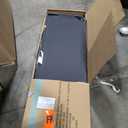 Kroger Onyx 3 Seat Cushioned Patio Swing 71.06"L x 22.64"W x 7.09"H