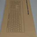 Wireless Keyboard and Mouse Combo, Full Size Quiet Key Computer Keyboard and Cordless Mice with 3 DPI Adjustable, 2.4G Lag-Free, Long Battery Life, Compatible with Windows and Mac Systems