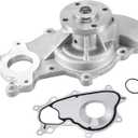 AULINK AW6654 Water Pump 3.5L 3.7L V6 For Ford F150 2015-2017, F150 2011-2014,Mustang 2011-2017,Transit-150 Transit-250 Transit-350 2015-2019 1253280 125-3280