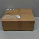 48 Plastic Vintage Drinking Glasses 8.5oz Stemless Retro Embossed Wine Glasses Shatterproof Reusable Cups for Baby Shower Wedding Reception Grand Event Party (Yellow)