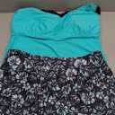 Talisea Women 2 Piece Tankini Swimsuit with Pockets Boy Shorts Modest Bathing Suit Tummy Control Tank Top, XL