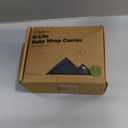 KeaBabies Baby Wrap Carrier Ring Sling - Easy to Wear, Adjustable D-Lite Baby Carrier Newborn to Toddler, Infant Carrying Shirt, Hands Free Bonding, Breathable Fabric Wearing Wrap (Graphite)