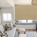 NOVINO RV Blinds for Camper Window,RV Shades Camper Blinds for Travel Trailers,Motorhome Pleated Window Shades-44 W x 38" L