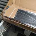 ROIL 18 Inch Full Size Bed Frame with Rounded Corner and Headboard Hole Mattress Retainers 3500LBS Metal Heavy Duty Steel Slats No Box Spring Needed Platform Noise-Free Easy Assembly