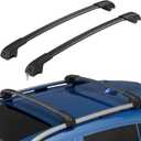 300lbs Lockable Roof Rack Cross Bars Fit for Subaru Crosstrek 2018-2023/ Impreza 2017-2023 with Side Rails, Aluminum Roof Rails Crossbar for Rooftop Cargo Bars Luggage Kayak Bike Racks