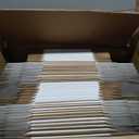 100 Pack 6x4x2 inches Small Shipping Boxes, Kraft Corrugated Cardboard Boxes for Mailing Packing, White