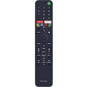 Replaced Voice Remote fit for Sony OLED TV XBR-43X800H XBR-49X800H XBR-55X800H XBR-65X800H XBR-75X800H XBR-85X800H KD-55X750H KD-65X750H KD-75X750H XBR-55X850G XBR-65X850G