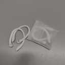 2 Pairs AirPods Ear Hooks for AirPods Pro 2, AirPods Pro, AirPods 4, 3, 2 & 1, Upgraded Anti Slip Sports Clip Hooks for AirPods 1, 2, 3, 4,Pro, Pro 2  White