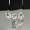 3PC 5W Solar Panel for Security Camera, Solar Panel with Micro USB & USB-C Port for DC 5V Outdoor Rechargeable Battery Camera, IP65 Waterproof, 360 Adjustable Security Mount, 9.8ft Cable