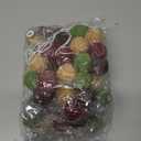 Tatuo 3 Pieces 6.56 ft Wool Felt Ball Garland Christmas Pom Pom Garland with 60 Balls Colorful Felt Banner Ornament for Xmas Tree Wall Classroom Fireplace Party Decor Home (Burgundy, Olive Green)