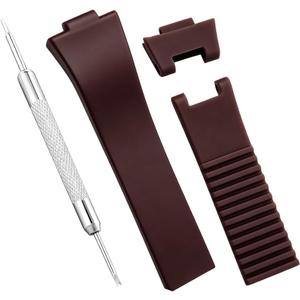 Watch Band Replacement For Ulysse Nardin Marine Diver Black 26mm/12mm