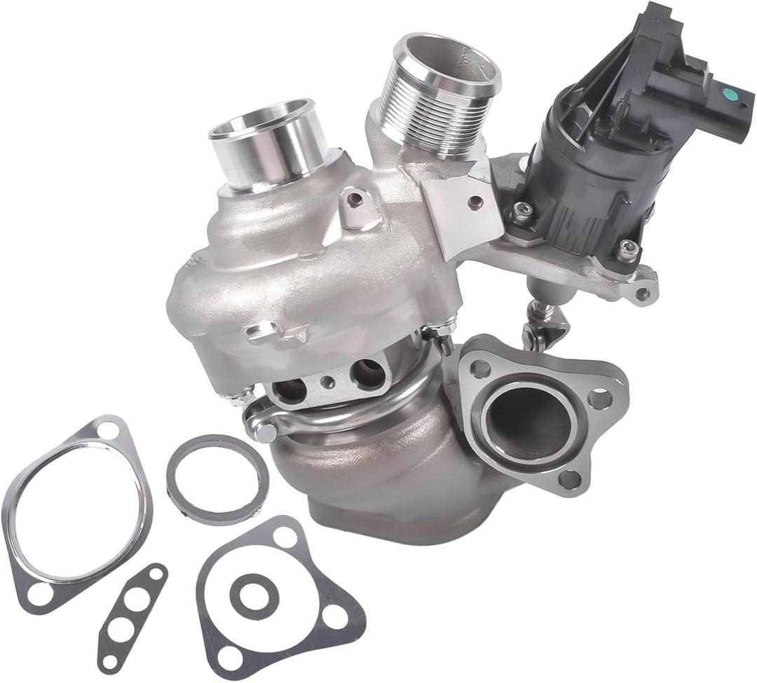K30 Right Side Complete Turbo Turbocharger Kit with Gasket Replacement for Ford Expedition F-150, for Lincoln Navigator 2018-2022# JL3Z6K682D JL3E6K682BF, JL7E6K682, JL3Z6K682B, JL3Z6K682E