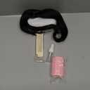 Hair Toppers for Women Clip in Bangs Real Human Hair,10 Inch 30g Natural Black Topper for Women 150% Density Silk Base Clip in Pieces Straight Hair for Thin Hair Daily Use