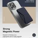 MOFT Magnetic Wallet Stand Compatible with iPhone 17/16/15/14/13/12 Series, Angle Adjustment & Magsafe Compatible MOVAS Phone Stand,Navy Blue