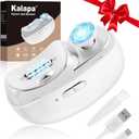 Electric Nail Clippers Upgraded 3 in 1 Automatic - with Polishing, Dust Storage & LED Light, Nail File Toenail Trimmer, Safe for Seniors, Adults, Kids & Baby, Gifts for Women Men Mom Baby Adult Senior