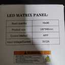 Devil Eyes Panel for Car, Flex Window LED Sign Display Screen for Car Eyes, Programmable LED Matrix Panel