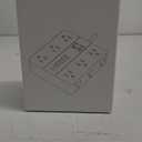 Power Strip Flat Plug with 12 Outlets 6 USB(2 USB C),SMNICE Surge Protector Charging Station with Overload Protection,5ft Extension Cord Widely Spaced Multiple Outlets for Home Office Dorm Essentials (White)