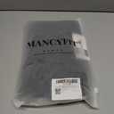 MANCYFIT Mens Thermal Shirts Fleece Lined Top Long Sleeve Base Layer Pullover (Black, S)