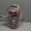 Rustic Ceramic Vase, 12.6 Inch Wabi Sabi Decorative Pottery Flower Vase, Vintage Neutral Vase for Centerpieces, Living Room, Shelf, Entryway, Wedding, Table Decoration