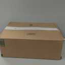 Collapsible Baby Bathtub for Newborn to Toddler 0-36 Months, Spacious Foldable Infant Bath Tub with Thermometer, Cushion & Drain Hole, Portable Travel Tub Grey