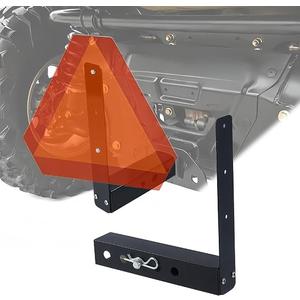 Slow Moving Vehicle Mounting Bracket for UTV, 2 Inch Receiver Hitch Mount
Suitable for 14-Inch Safety Signs, with 6-Inch Bolt Hole Spacing, Easy Installation
