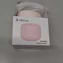 Bobtot Portable Bluetooth Speakers with Strap Easy to Carry, Wireless IPX5 Waterproof Mini Speaker with Loud Stereo Sound, 20 Hours Playtime, Rechargeable Battery, Built-in Microphone, Pink