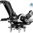 Front Right Steering Knuckle Wheel Bearing Hub Assembly for Honda Accord 2.4L 2003-2007, Automatic Transmission Only, 26 Spline, 698-400, 698400, LK073, Passenger Side