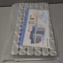 Shower Mat Non Slip Bathtub Mat - 36 x 16 Inch Eco-Friendly Soft Bath Mat for Tub Non Slip Shower Mats for Inside Shower with Suction Cups and Drain Holes, Bath Tub Mat, Grey