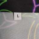 Neon Shirts for Men Button Up Shirts,Mens Neon Shirt Hawaiian Shirt for Men,Mens Beach Shirts Neon Clothes (Large)