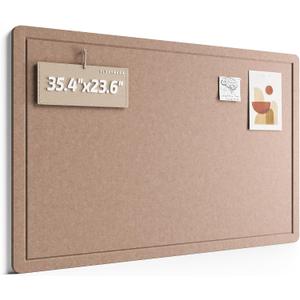 Fluxynara Felt Bulletin Board, 35.4"x23.6", Boho