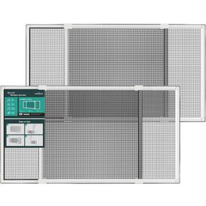 Paramondo Expandable Window Screen, Horizontal (15" H x 21.6" - 40" W, 2 Pack) Adjustable Window Screens, Replacement Window Screens for House Windows