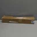 BeBecome Sliding Door Security Bar17-50 inch Adjustable Patio Door Security bar with Rubber Tips Apartment Bedroom Bottom of Door Heavy Duty Interior White