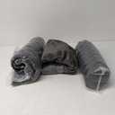 Orthopedic Washable XLarge Dog Bed: Waterproof Bolster - Extra Large Dog Beds with Removable Cover - 
Dark Grey