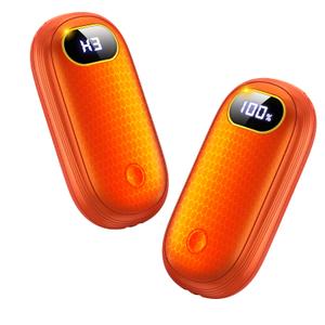 Hand Warmers Rechargeable - 2 Pack Electric Hand Warmers 14000mAh, Dual-Sided Heating Reusable Hand Warmers