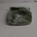 Christmas Placemats Set of 6 Round Greenery Place Mats Xmas Circular Artificial Wreath Dining Table Decor Winter Fake Plants Branches Mats for Kitchen Accessories(Pine Needles)