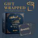 Onebttl Godfather Gifts, Whiskey Glass Funny Gift Idea for The Best Godfather for Proposal, Christmas, Birthday, Box and Greeting Card Included - THE MAN THE MYTH THE LEGEND