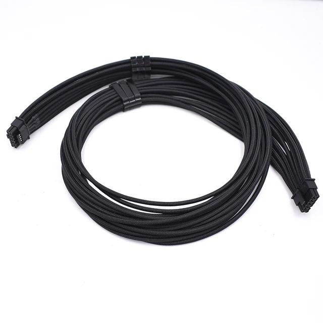 Male to Male Flexible Silicone Cable Extension Cable