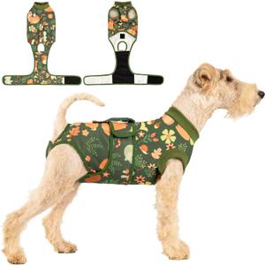 Recovery Suit for Dogs After Surgery,Female Male Dog Onesie for Spay Neuter,Substitute E-Collar & Cone,Anti-Licking Breathable Onesie for Small Medium Large Dogs, Size: X-Large