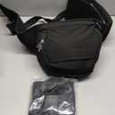 Momcozy Baby Carrier with Hip Seat, 2-in-1 Forward-Facing Carry for Long Walks, Detachable Hands-Free Infant Carrier up to 44lbs, All Seasons Toddler Carrier Fits Waist Sizes up to 45 Inches, Black